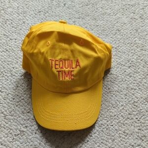 Yellow 'Tequila Time' Cap